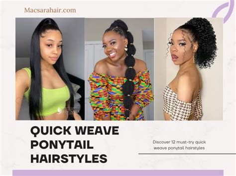 20 Quick Weave Styles for Every Occasion