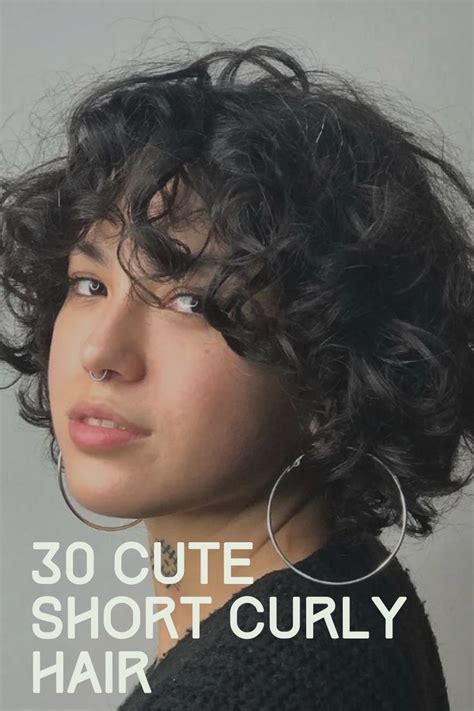 20 Stunning Short Curly Hairstyles for Naturally Curly & Chubby Faces