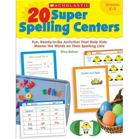 20 Super Spelling Centers Fun, Ready-To-Go Activities That Help Kids Master The Words On Their Spell Doc