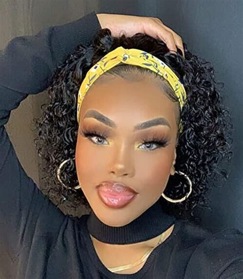 20 inch headband wig hairstyles for black woman