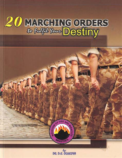 20 marching orders to fulfill your destiny Kindle Editon