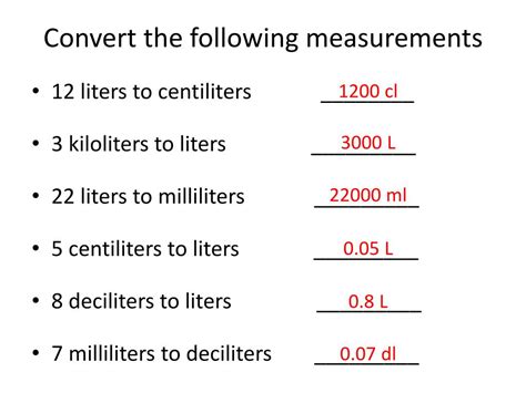 200 Centiliters to Liters: A Comprehensive Conversion