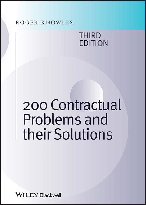 200 contractual problems and their solutions Doc