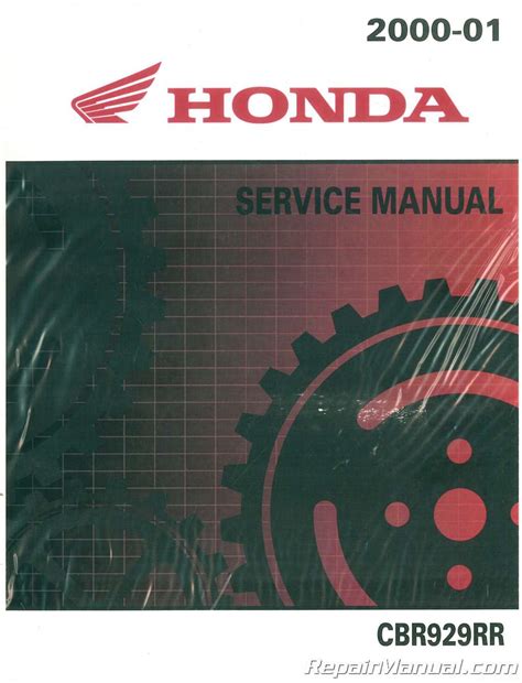 2000 2002 honda cbr 929 workshop repair manual Epub
