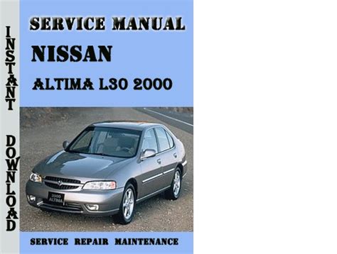 2000 Altima Service Manual Ebook Doc