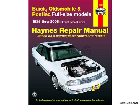 2000 Buick Park Avenue Service Manuals Ebook Reader