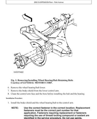 2000 Buick Park Avenue Service Manuals Ebook Reader