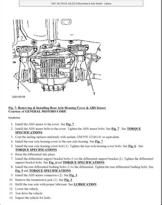 2000 Cadillac Catera Owners Manual - GMPP PDF Doc