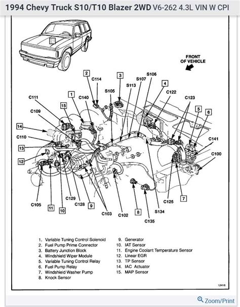 2000 Chevy Blazer Parts Catalog