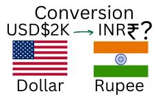 2000 Dollars in Rupees: Convert $2,000 to INR