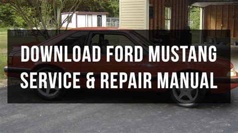 2000 Ford Mustang Free Shop Manual pdf Reader