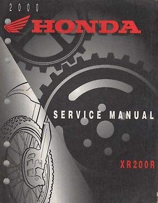 2000 HONDA SERVICE MANUAL XR200R Pdf Ebooks Free Ebook Doc