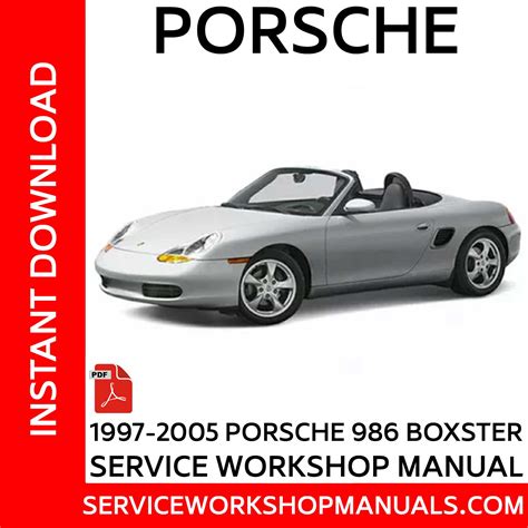 2000 Porsche Boxster 986 Owners Manual Ebook PDF