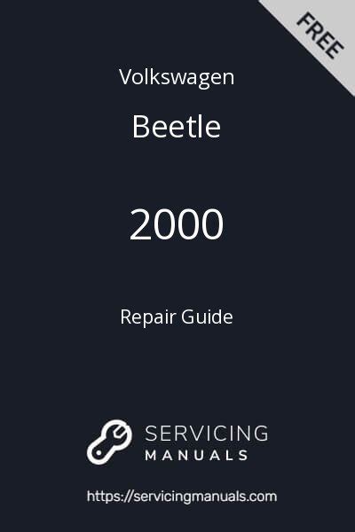 2000 beetle repair manual Kindle Editon