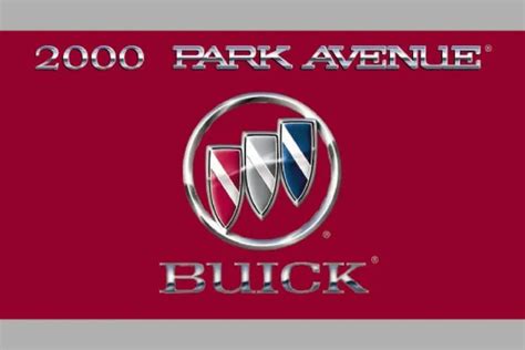 2000 buick park avenue owners manual Doc