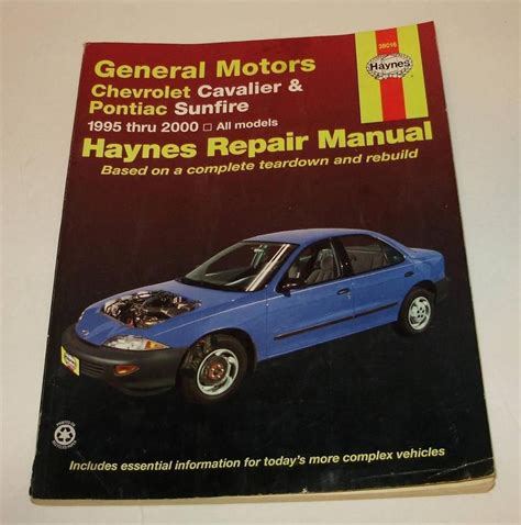 2000 cavalier haynes repair guide Epub