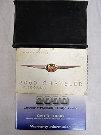 2000 chrysler concorde repair manual Kindle Editon