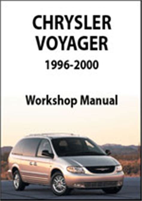 2000 chrysler grand voyager owner39s manual PDF