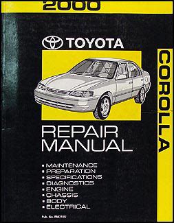 2000 corolla owners manual Reader