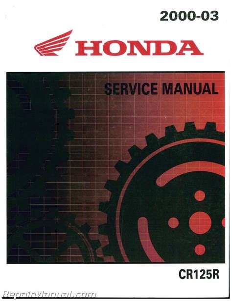 2000 cr125 service manual Kindle Editon