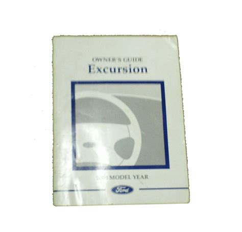2000 excursion owners manual Kindle Editon