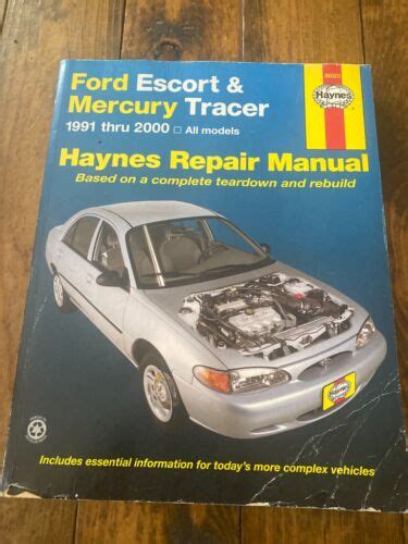 2000 ford escort repair manual PDF