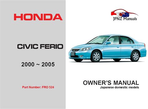 2000 honda civic owners manual Reader