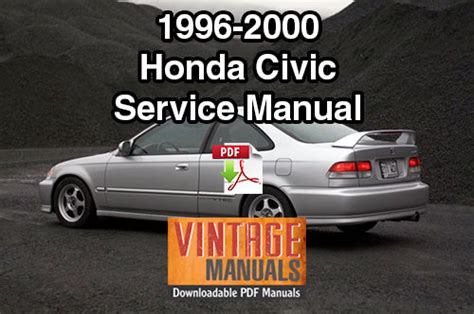 2000 honda civic repair manual PDF