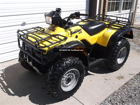 2000 honda foreman 4x4 450 es manual PDF