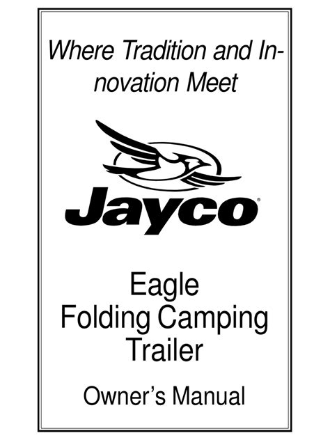 2000 jayco eagle owners manual PDF