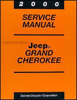 2000 jeep grand cherokee laredo manual pdf Reader