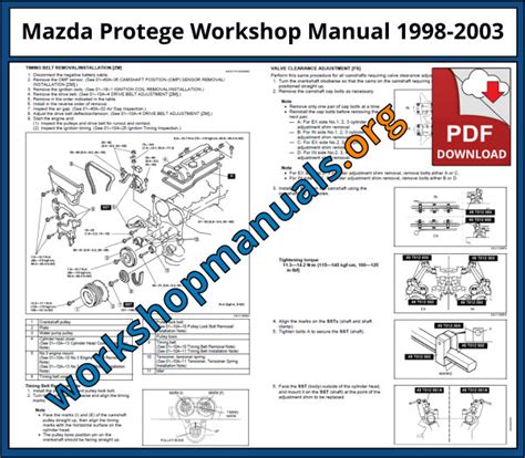 2000 mazda protege workshop manual PDF