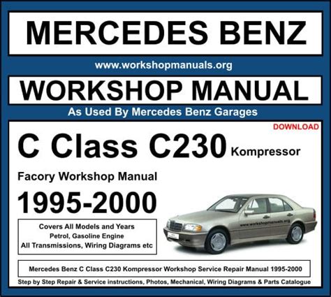 2000 mercedes c230 kompressor service manual Epub