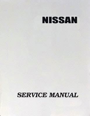 2000 nissan sentra factory service manual Reader