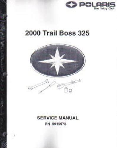 2000 polaris trail boss service manual Reader