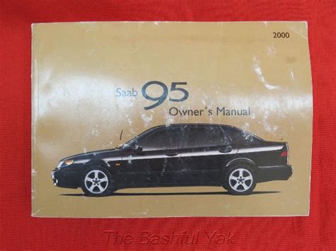 2000 saab 95 maintenance manual Kindle Editon