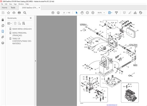 2000 seadoo gtx parts manual Doc