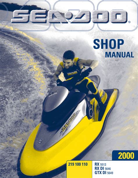 2000 seadoo gtx repair manual Kindle Editon