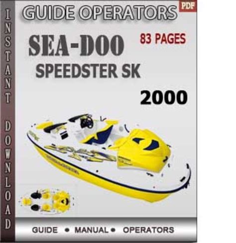 2000 seadoo speedster operator manual Epub