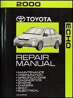 2000 toyota echo repair manual free download PDF