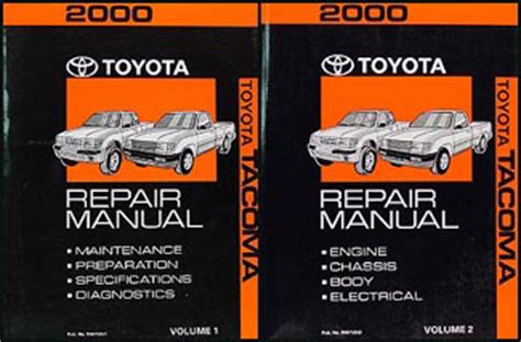 2000 toyota tacoma repair manual Reader