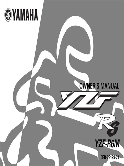 2000 yzf r6 owners manual Reader