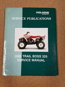 2000-polaris-trail-boss-325-service-manual Ebook Kindle Editon