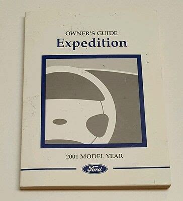 2001 FORD EXPEDITION EDDIE BAUER OWNERS MANUAL Ebook Ebook Epub