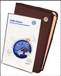 2001 VW CABRIO OWNERS MANUAL Ebook Kindle Editon