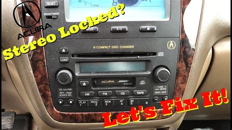 2001 acura cl stereo code Epub