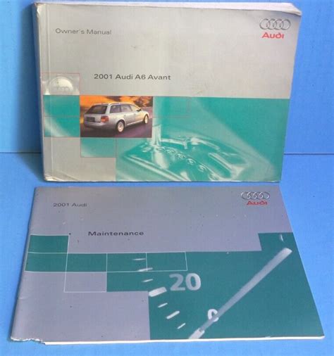 2001 audi a6 avant owners manual PDF