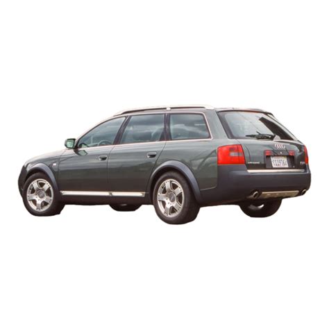 2001 audi allroad manual pdf PDF