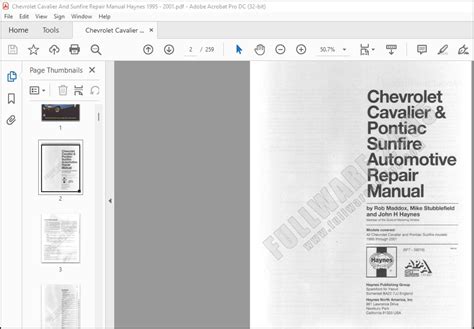 2001 cavalier repair manual Doc