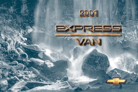 2001 chevrolet express owners manual PDF